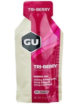 GU Gel 24-Pack  Tri Berry (Caffeine)