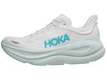 HOKA Bondi 9 Women's Shoes Frost/Cielo Blue