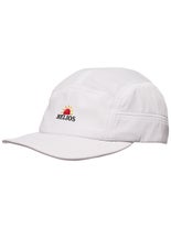 Helios Ultralight 7 Panel Running Cap  White 