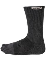 Injinji Trail MW Crew Toesock XL Granite