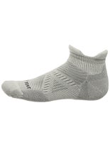 Le Bent Run Light Micro Tab Sock SM White