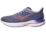Mizuno Wave Inspire 21 Women's Shoes Blue Granite/Coral