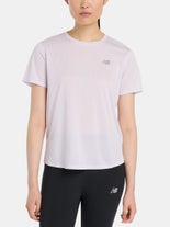 New Balance Women's Athletics T-Shirt Taro Heather