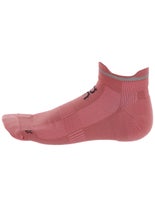 On Elite Run Sock Low MD Camellia/Azalea