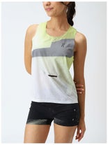 ON Women's Race Singlet Limelight