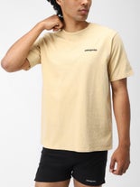 Patagonia Men P-6 Logo Responsibili Tee MD Beeswax