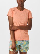 Patagonia Women's Cap Cool Daily Shirt Peach Sherbert