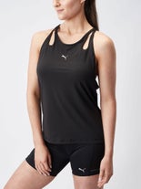 Puma Wom Run Cloudspun Tank SM PUMA Black