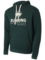 Running Warehouse Australia Logo Hoodie XS Forest