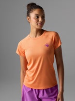 rabbit Women's EZ Perf Trail Short Sleeve Nectarine