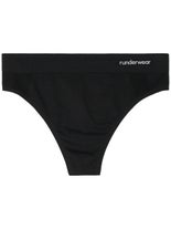 Runderwear Wom Thong LG Black