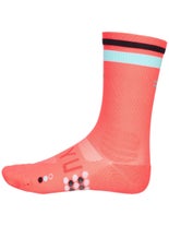 SHYU Racing HC Sock SM/MD Coral/Sky/Black