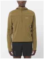 Salomon Men's Sense Aero Hybrid HZ Hoodie Plantation