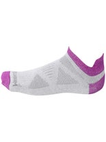 Wrightsock Wom CoolMesh II Tab Sock SM Grey/Plum