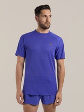 ASICS Men's Metarun Short Sleeve Top Coblat Burst
