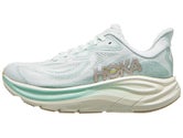HOKA Clifton 10 Women's Shoes Sea Glass/Jadeite