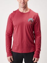 Janji Men's Runterra Bio GFX LS Water is a Human Right