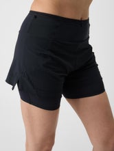 Salomon Women's Sense Aero 2 in1 Short Deep Black