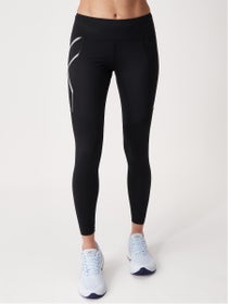 2XU Women's Mid-Rise Compression Tights, Navy  
