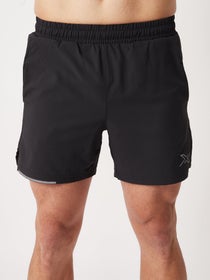 2XU Men's Aero 5" Shorts Black/Silver Reflective
