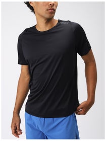 2XU Men's Light Speed Tech Tee Black/Black Reflective