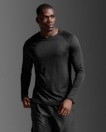 2XU Men's Aero Mesh Long Sleeve Black
