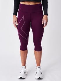 2XU Lgt Speed Mid-rise Comp Tight Moonlight/moonlight Reflective