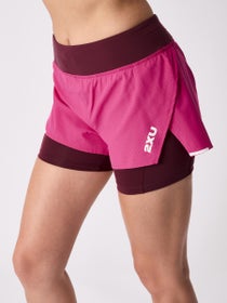 2XU Women's Aero 2-in-1 4" Short