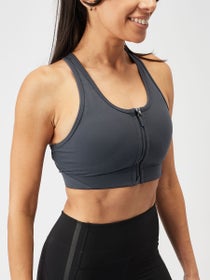 2XU Motion Racerback Crop Women's India Ink/White - Running Free Canada