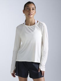 2XU Women's Aero Trail Long Sleeve Chalk