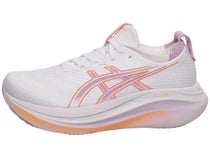 ASICS Gel Nimbus 27 Women's Shoes White/Lube Ube