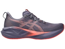 ASICS Novablast 5 Men's Shoes Greyish Purple/Coral Reef