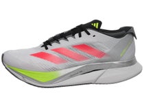 adidas adizero Boston 12 Men's Shoes Grey/Red/Lemon