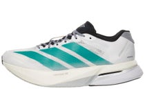 adidas adizero Boston 13 Women's Shoes White/Teal/Grey