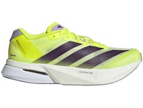 adidas adizero Boston 13 Men's Shoes Yellow/Plum/Plum