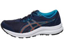 ASICS Gel Contend 8 Kid's Shoes Indigo Blue/Sun Peach
