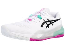 Asics Gel Resolution X Clay Wht Aurora Grn Men's Shoes