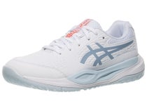 Asics Gel Resolution X GS Wh/Grey Blue Junior Shoes 