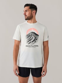 ASICS Men's Fujitrail Logo Short Sleeve Cream