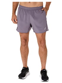 ASICS Men's Silver 5" Short Lavender Grey