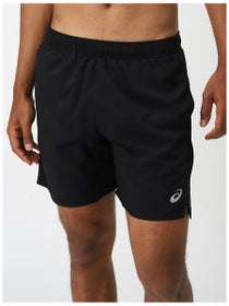 ASICS Men's Silver 7" Short Performance Black