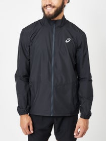 ASICS Men's Silver Jacket Performance Black