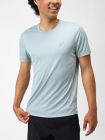 ASICS Men's Silver Short Sleeve Top