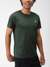ASICS Men's Silver Short Sleeve Top