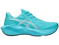ASICS Novablast 6 Men's Shoes Energy Aqua/White