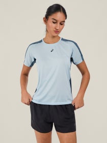 ASICS Women's Fujitrail Elite Short Sleeve Cool Grey