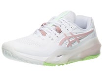 Asics Gel Resolution X  Wide Wh/Morganite Wom's Shoe