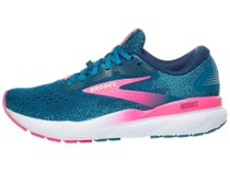 Brooks Ghost 16 GTX Women's Shoes Moroccan Blue/Pink/Yl