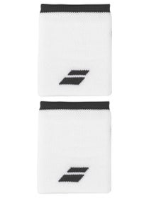 Babolat Logo Jumbo Wristband White/Rabbit