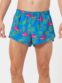 BOA Men's 1" Elite Split Short - Flamingo Turquoise